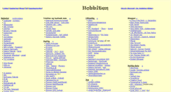Desktop Screenshot of hobbiten.net